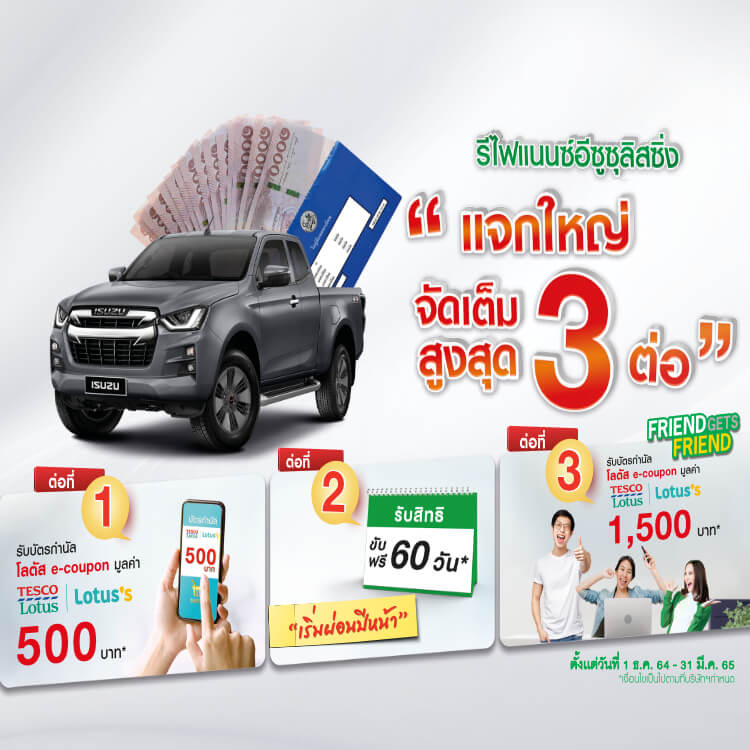 tripetch isuzu leasing banner